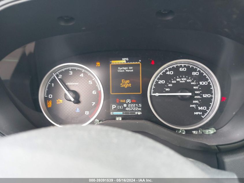 2019 Subaru Forester Limited VIN: JF2SKAUC7KH477396 Lot: 39391539