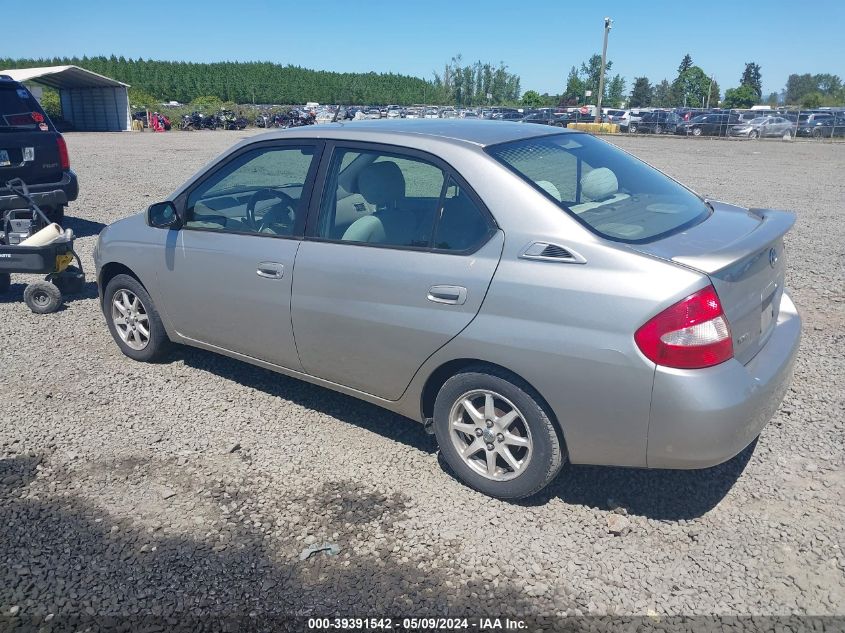 2001 Toyota Prius VIN: JT2BK12U810024887 Lot: 39391542