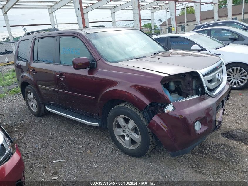 2009 Honda Pilot Ex-L VIN: 5FNYF48509B019218 Lot: 39391545