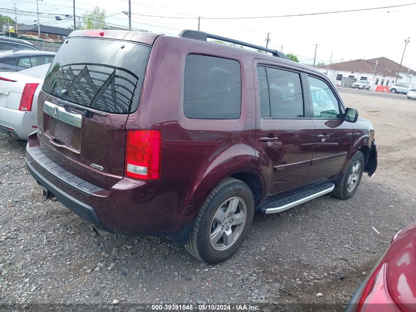 2009 Honda Pilot Ex-L VIN: 5FNYF48509B019218 Lot: 39391545