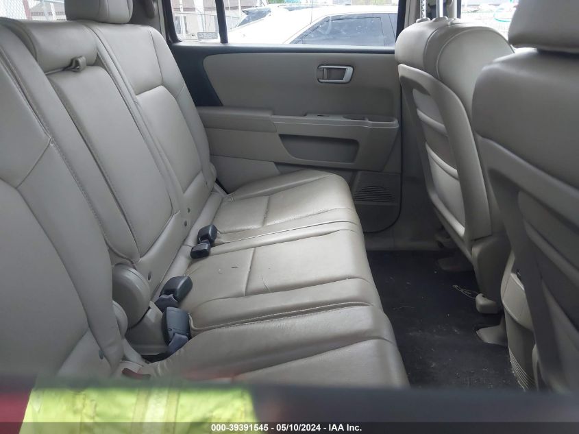 2009 Honda Pilot Ex-L VIN: 5FNYF48509B019218 Lot: 39391545