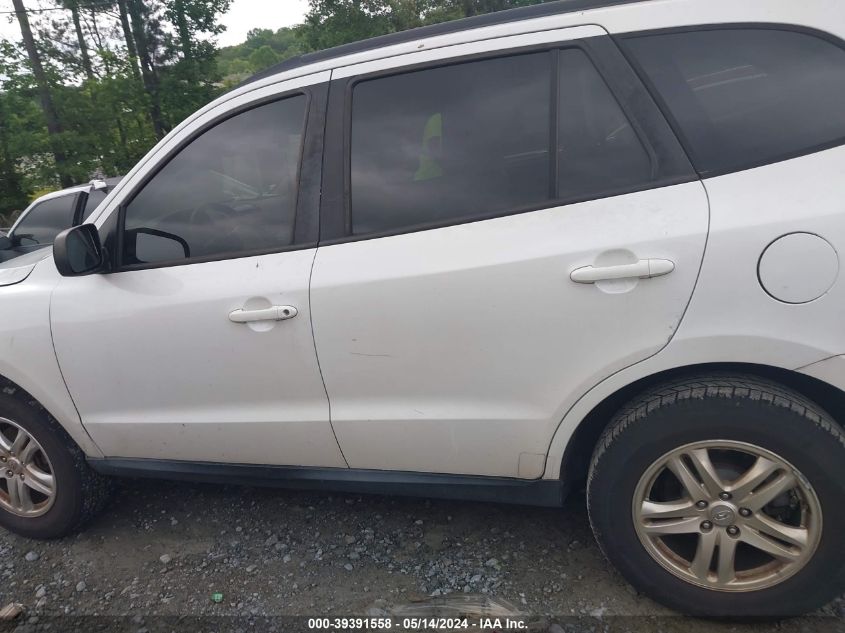 2012 Hyundai Santa Fe Gls V6 VIN: 5XYZGDAGXCG105939 Lot: 39391558