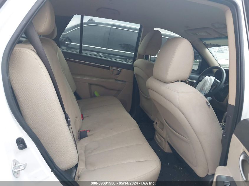 2012 Hyundai Santa Fe Gls V6 VIN: 5XYZGDAGXCG105939 Lot: 39391558