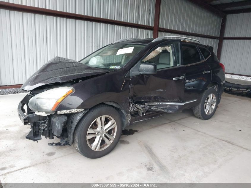 2015 Nissan Rogue Select S VIN: JN8AS5MV4FW764767 Lot: 39391559