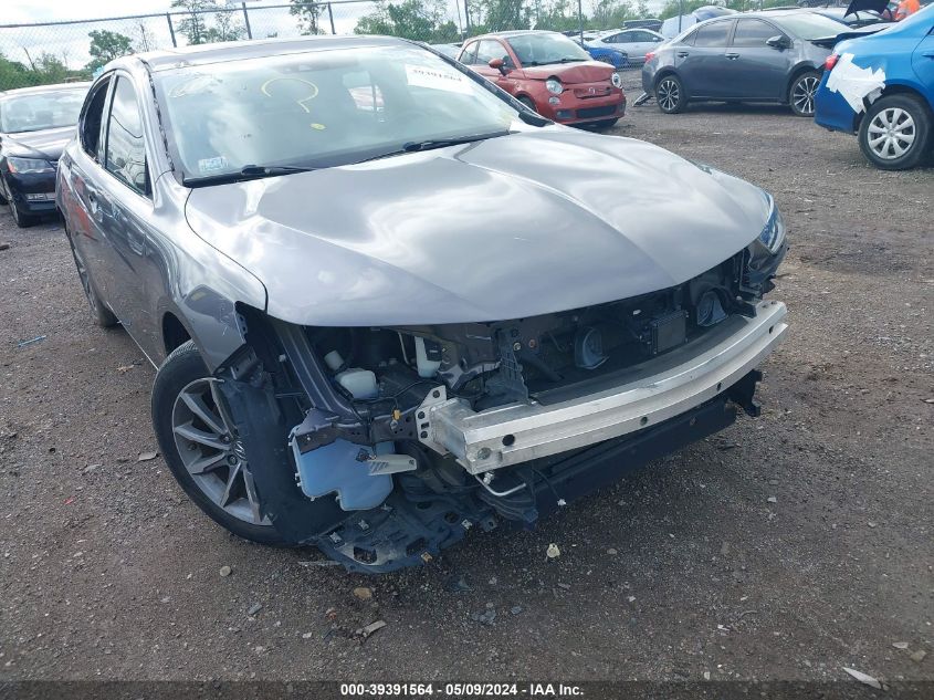 2018 Acura Tlx Tech Pkg VIN: 19UUB1F59JA004386 Lot: 39391564