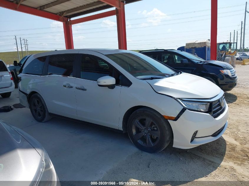 2021 Honda Odyssey Ex VIN: 5FNRL6H53MB044485 Lot: 39391568