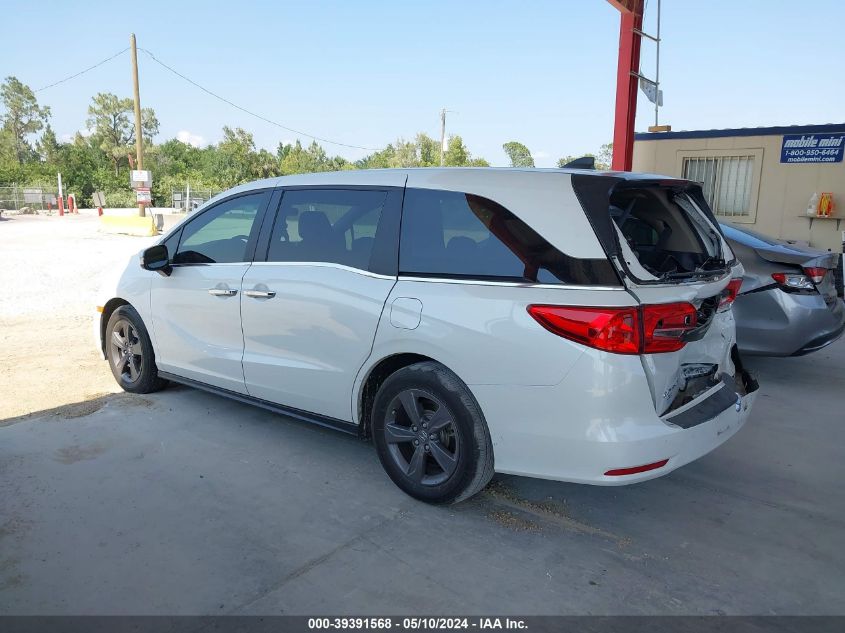 2021 Honda Odyssey Ex VIN: 5FNRL6H53MB044485 Lot: 39391568
