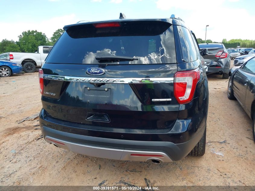 2016 Ford Explorer Limited VIN: 1FM5K7F86GGA68919 Lot: 39391571