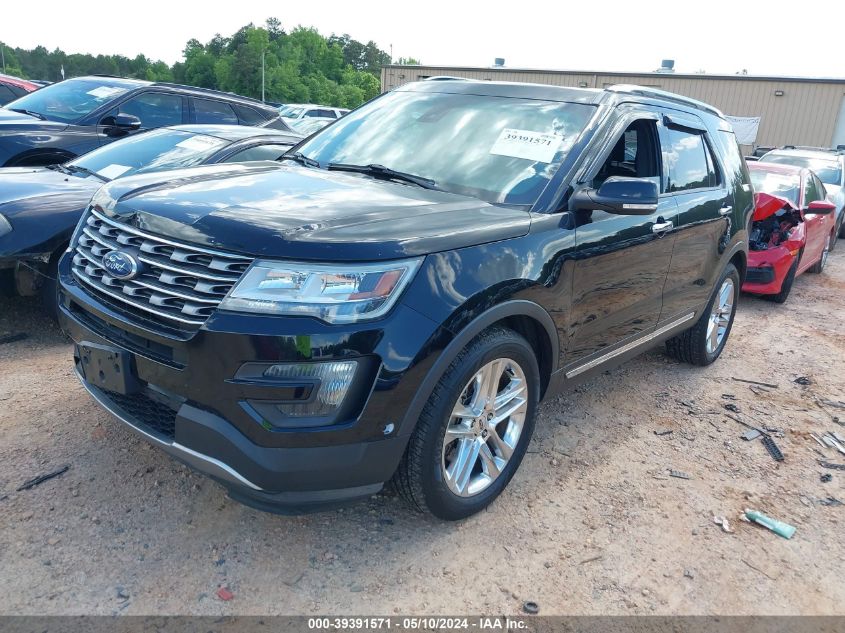 2016 Ford Explorer Limited VIN: 1FM5K7F86GGA68919 Lot: 39391571