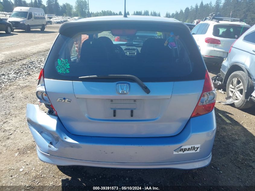 2008 Honda Fit Sport VIN: JHMGD38608S003931 Lot: 39391573