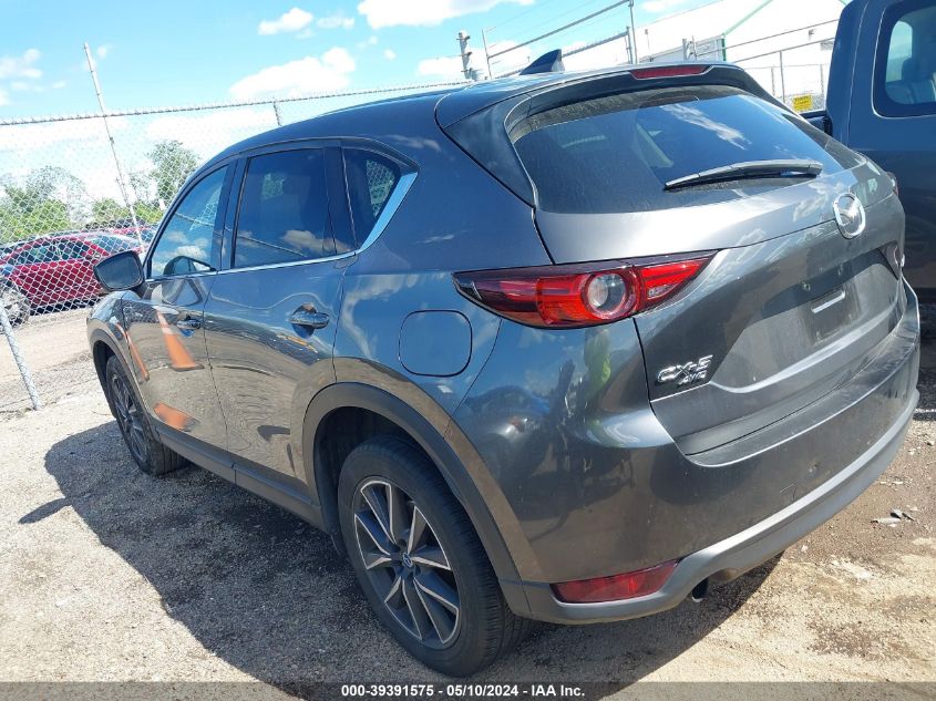 2017 Mazda Cx-5 Grand Touring VIN: JM3KFBDL1H0153447 Lot: 39391575