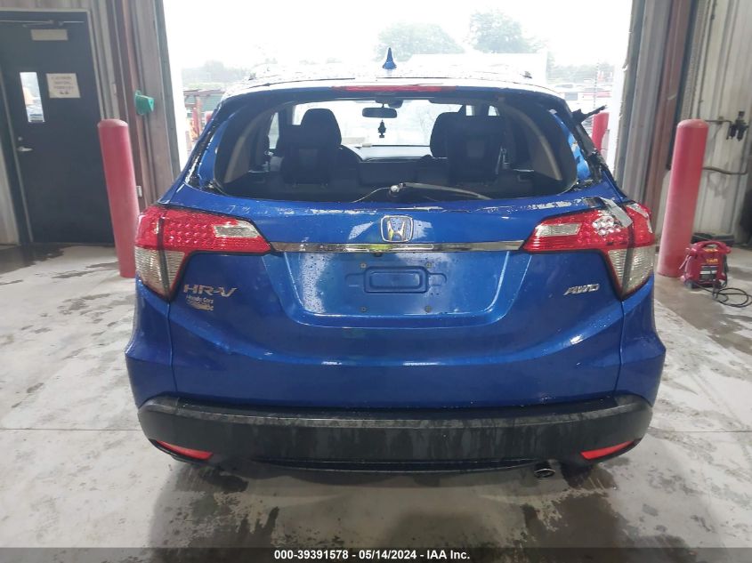 2021 Honda Hr-V Awd Ex VIN: 3CZRU6H54MM741442 Lot: 39391578