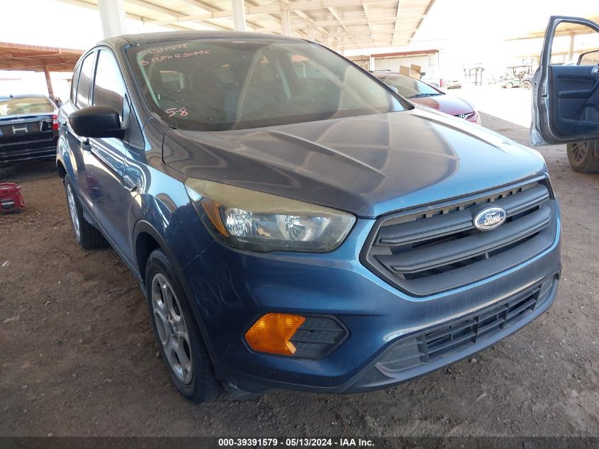 2018 Ford Escape S VIN: 1FMCU0F75JUA24421 Lot: 39391579