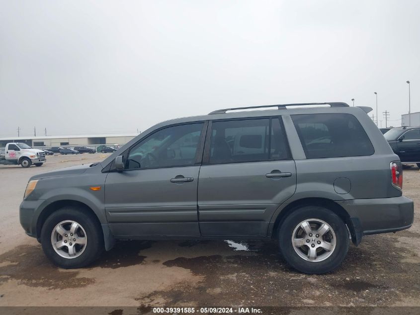 2008 Honda Pilot Ex-L VIN: 5FNYF28548B020097 Lot: 39391585