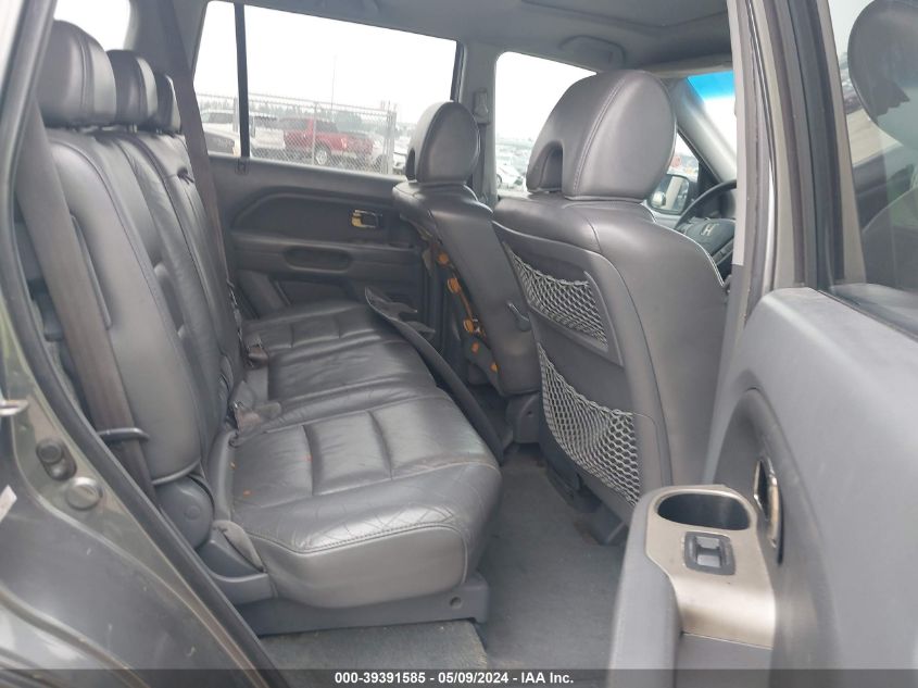 2008 Honda Pilot Ex-L VIN: 5FNYF28548B020097 Lot: 39391585