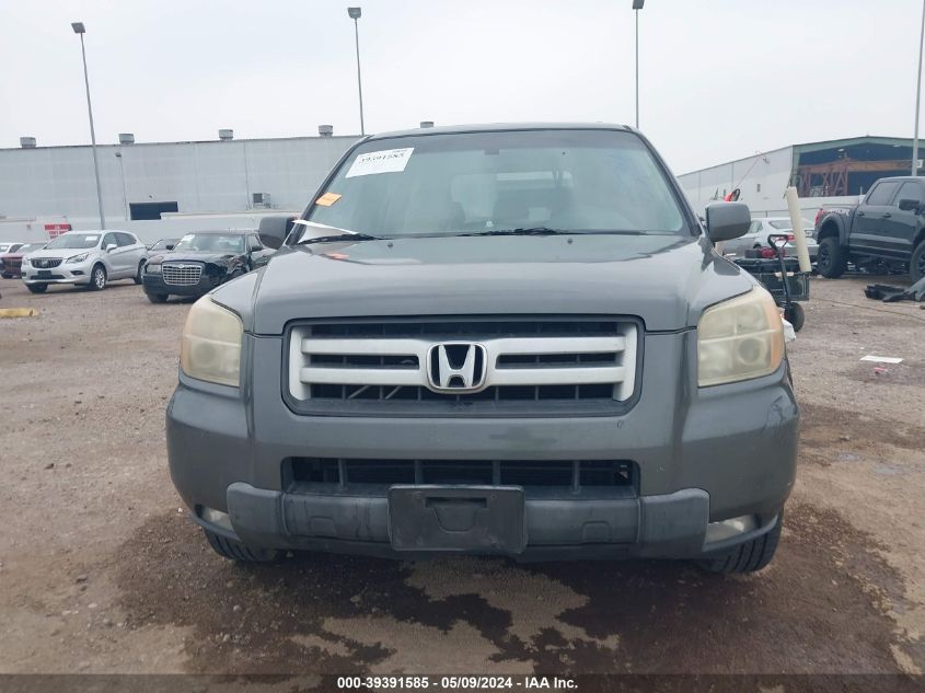 2008 Honda Pilot Ex-L VIN: 5FNYF28548B020097 Lot: 39391585