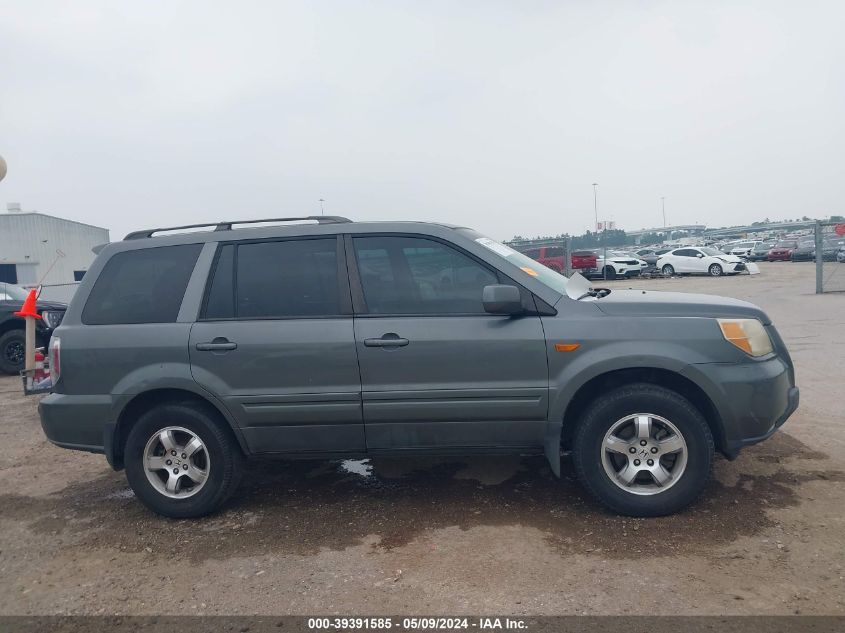 2008 Honda Pilot Ex-L VIN: 5FNYF28548B020097 Lot: 39391585