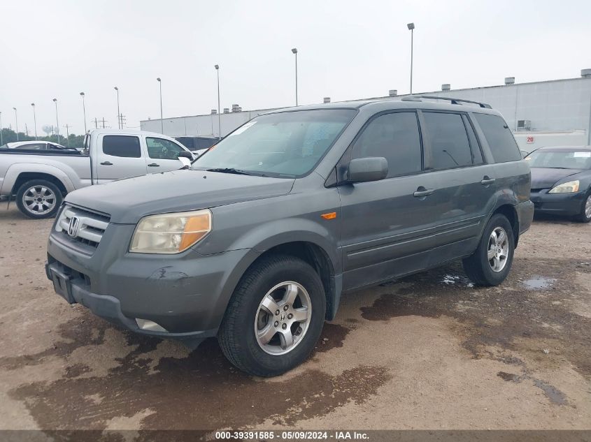 2008 Honda Pilot Ex-L VIN: 5FNYF28548B020097 Lot: 39391585