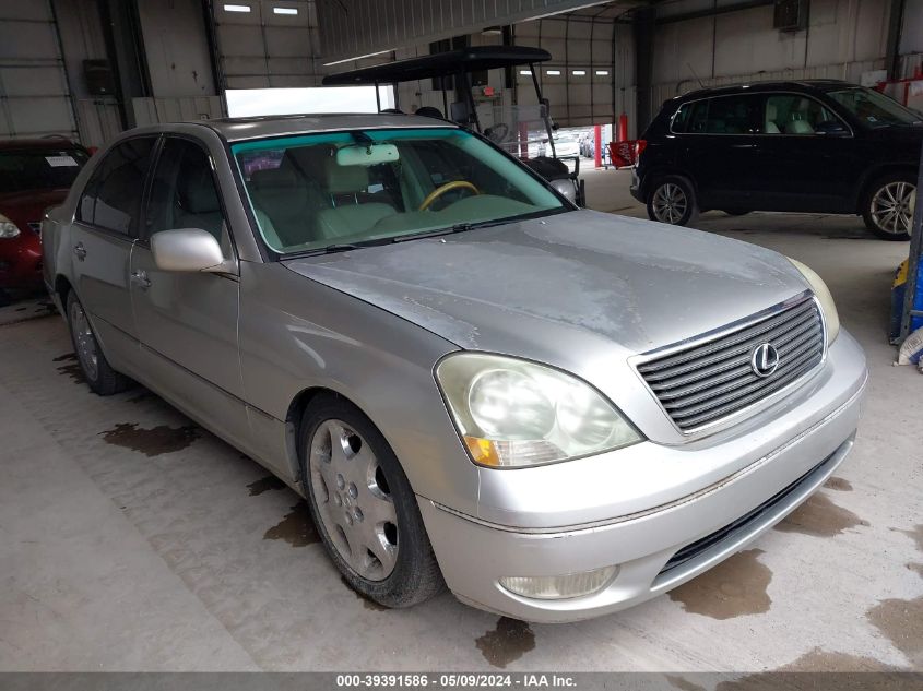 2003 Lexus Ls 430 VIN: JTHBN30F030095761 Lot: 39391586