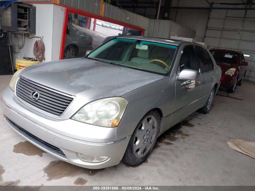 2003 Lexus Ls 430 VIN: JTHBN30F030095761 Lot: 39391586