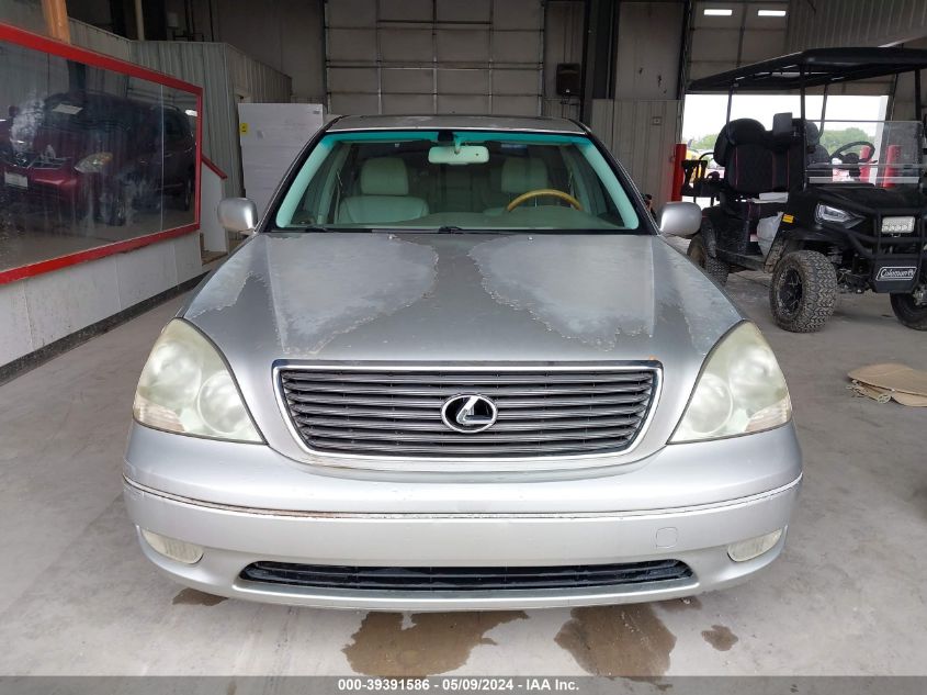 2003 Lexus Ls 430 VIN: JTHBN30F030095761 Lot: 39391586