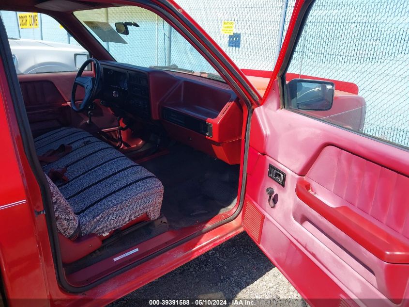 1987 Dodge Dakota VIN: 1B7FN14M0HS453727 Lot: 39391588