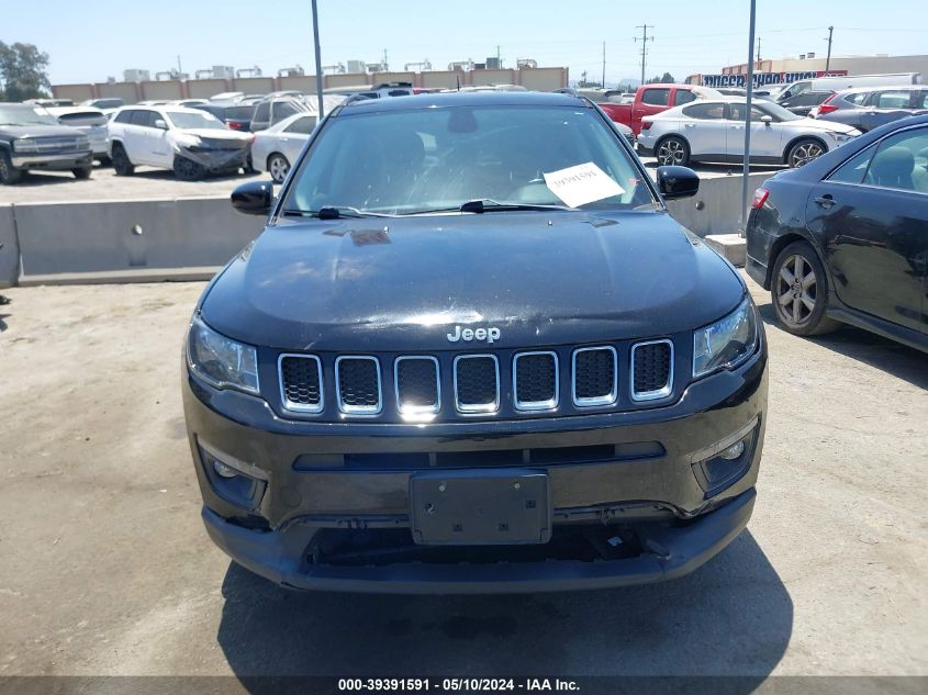 2018 Jeep Compass Latitude Fwd VIN: 3C4NJCBB0JT466468 Lot: 39391591