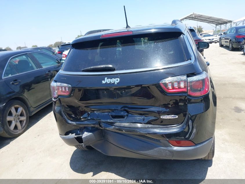 2018 Jeep Compass Latitude Fwd VIN: 3C4NJCBB0JT466468 Lot: 39391591