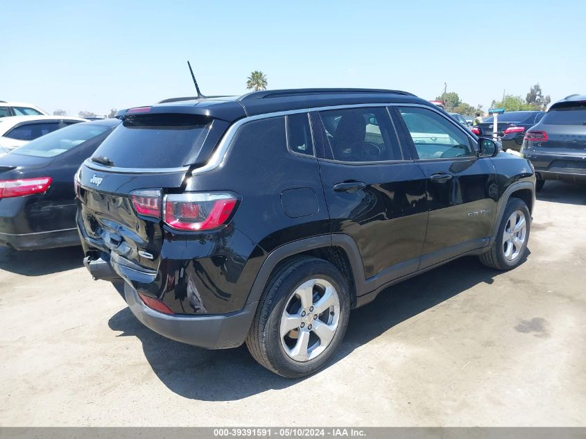 2018 Jeep Compass Latitude Fwd VIN: 3C4NJCBB0JT466468 Lot: 39391591