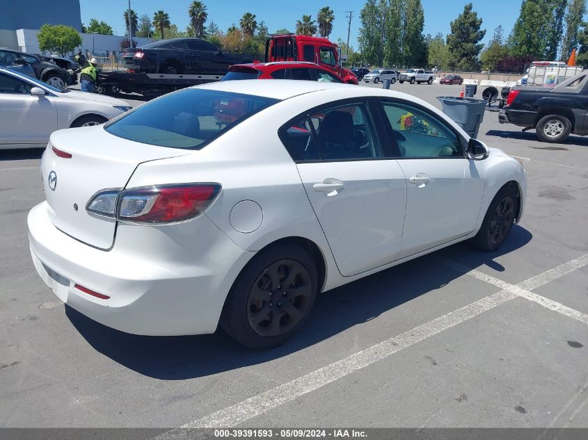 2013 Mazda Mazda3 I Sv VIN: JM1BL1TG4D1702188 Lot: 39391593