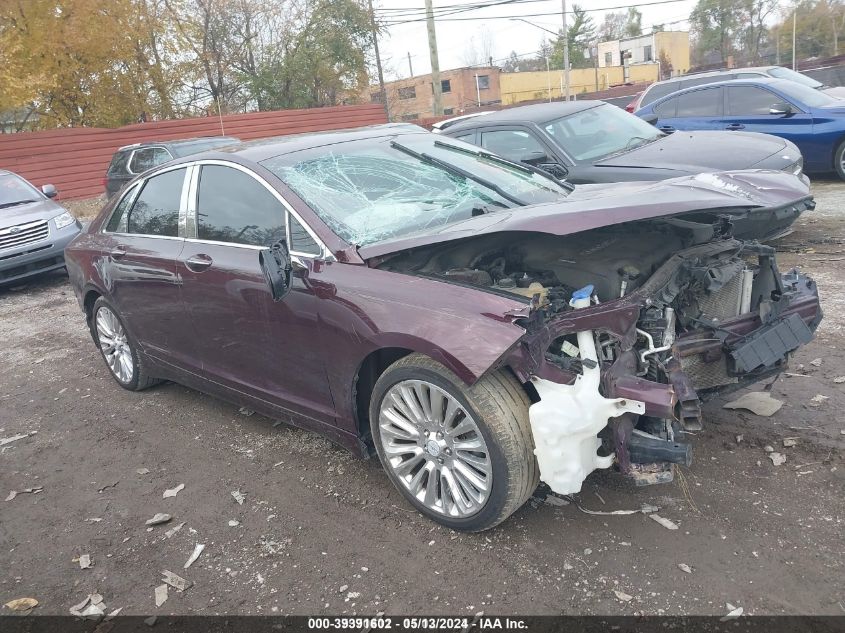 2013 Lincoln Mkz VIN: 3LN6L2GKXDR823735 Lot: 39391602