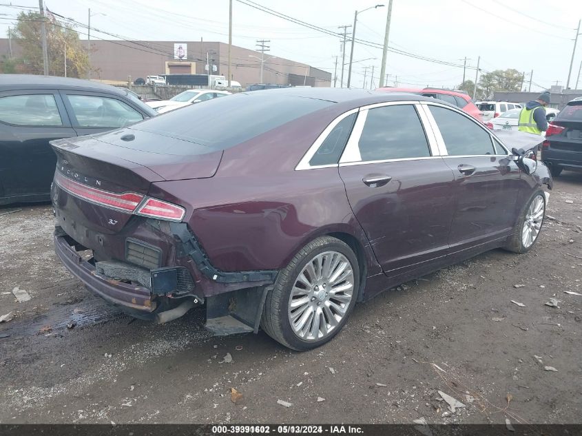 2013 Lincoln Mkz VIN: 3LN6L2GKXDR823735 Lot: 39391602