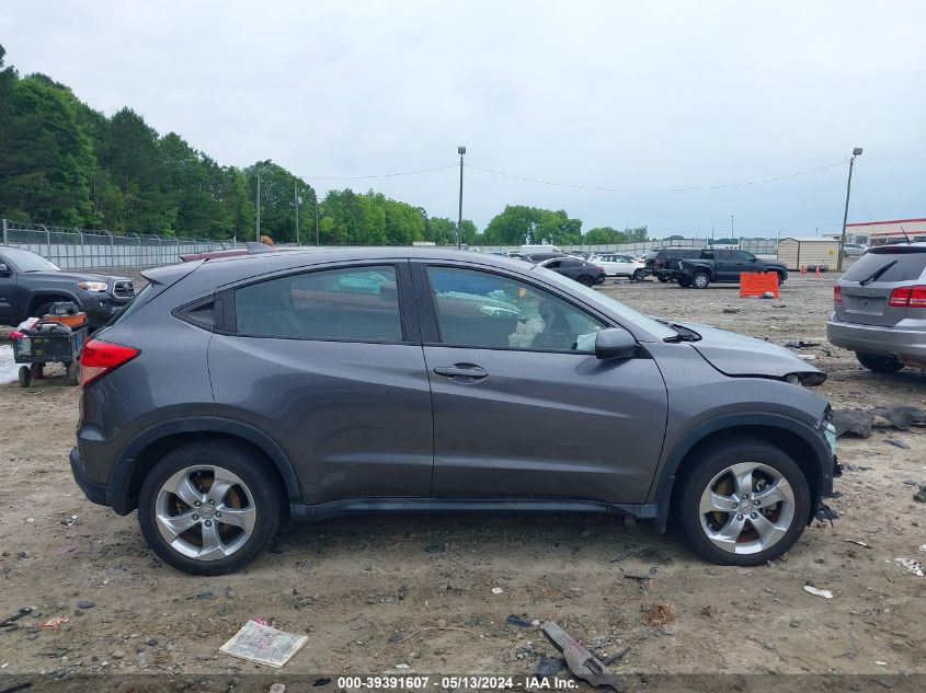 2016 Honda Hr-V Lx VIN: 3CZRU5H33GM735225 Lot: 39391607