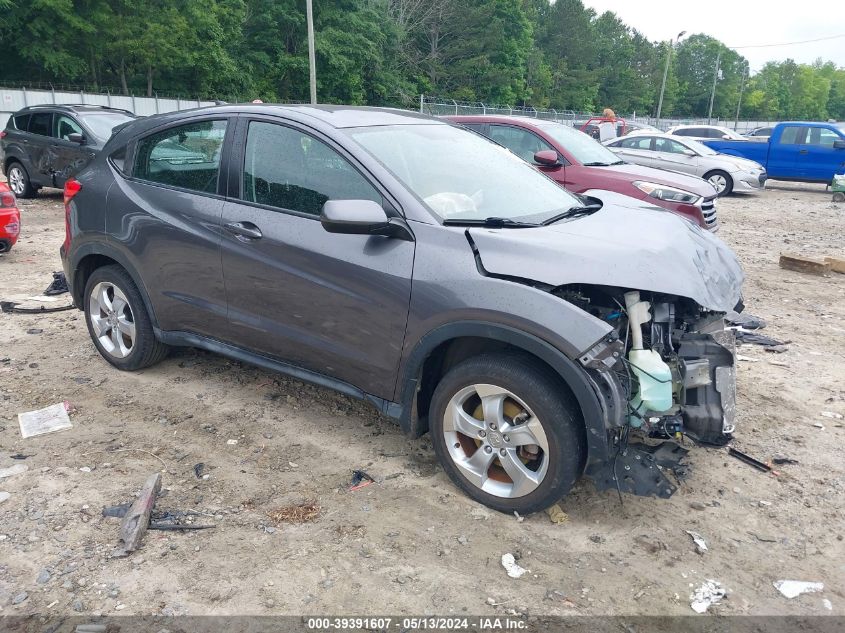 2016 Honda Hr-V Lx VIN: 3CZRU5H33GM735225 Lot: 39391607