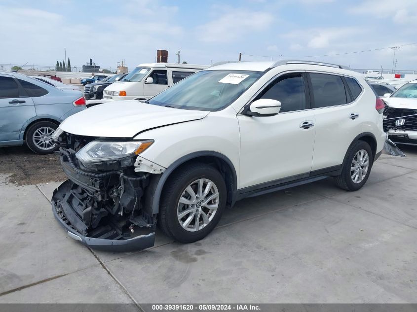 2017 Nissan Rogue Sv VIN: 5N1AT2MN9HC761211 Lot: 39391620