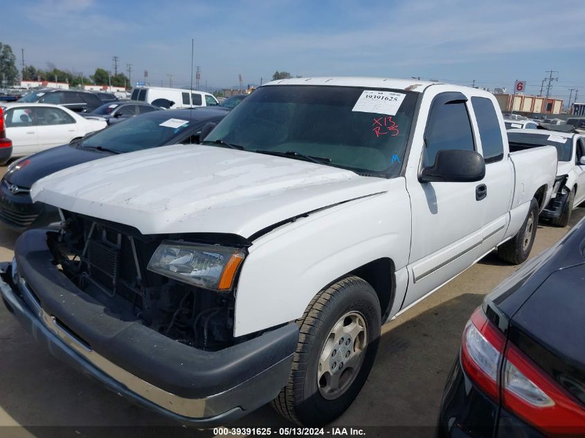 2003 Chevrolet Silverado 1500 Ls VIN: 2GCEC19T231114073 Lot: 39391625