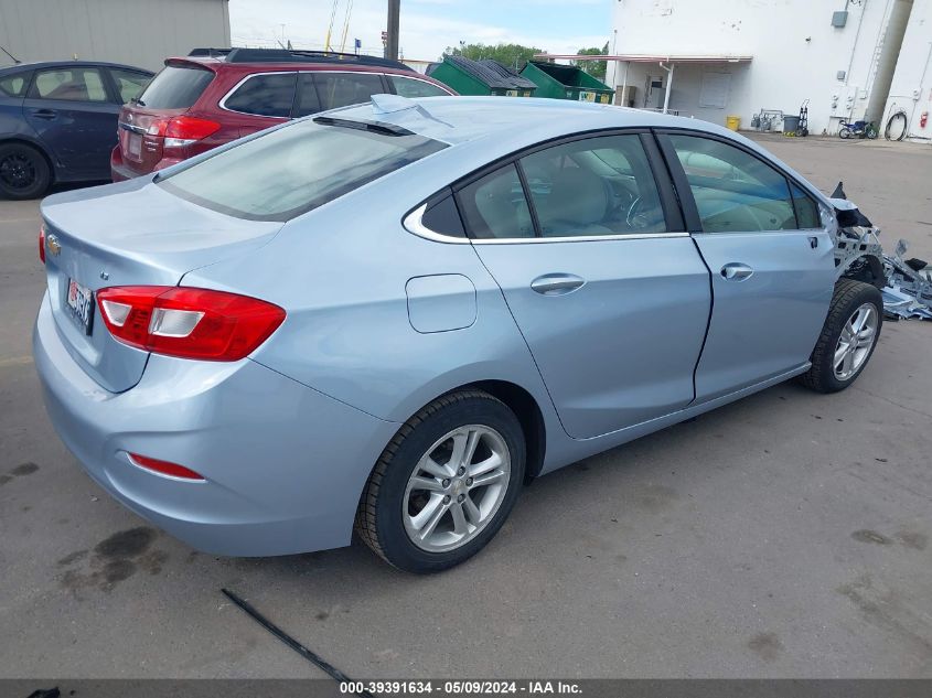 2017 Chevrolet Cruze Lt Auto VIN: 1G1BE5SM6H7182547 Lot: 39391634