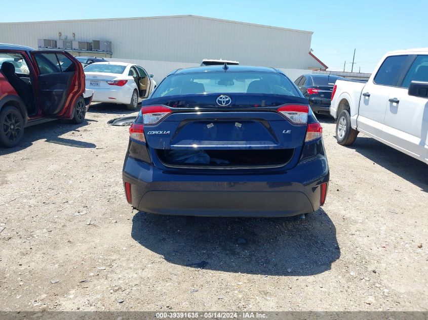 2023 Toyota Corolla Le VIN: 5YFB4MDE4PP012758 Lot: 39391635