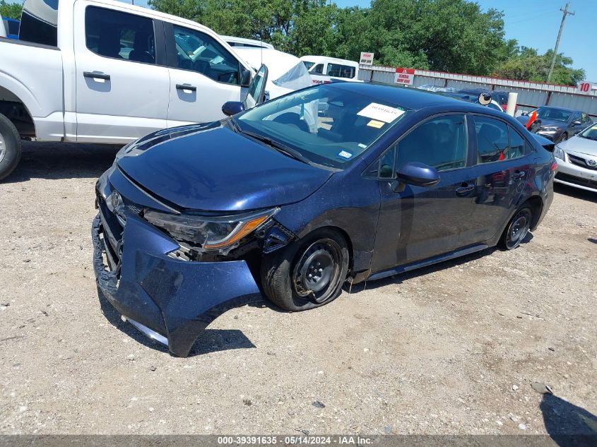 2023 Toyota Corolla Le VIN: 5YFB4MDE4PP012758 Lot: 39391635