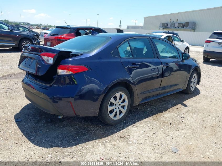 2023 Toyota Corolla Le VIN: 5YFB4MDE4PP012758 Lot: 39391635