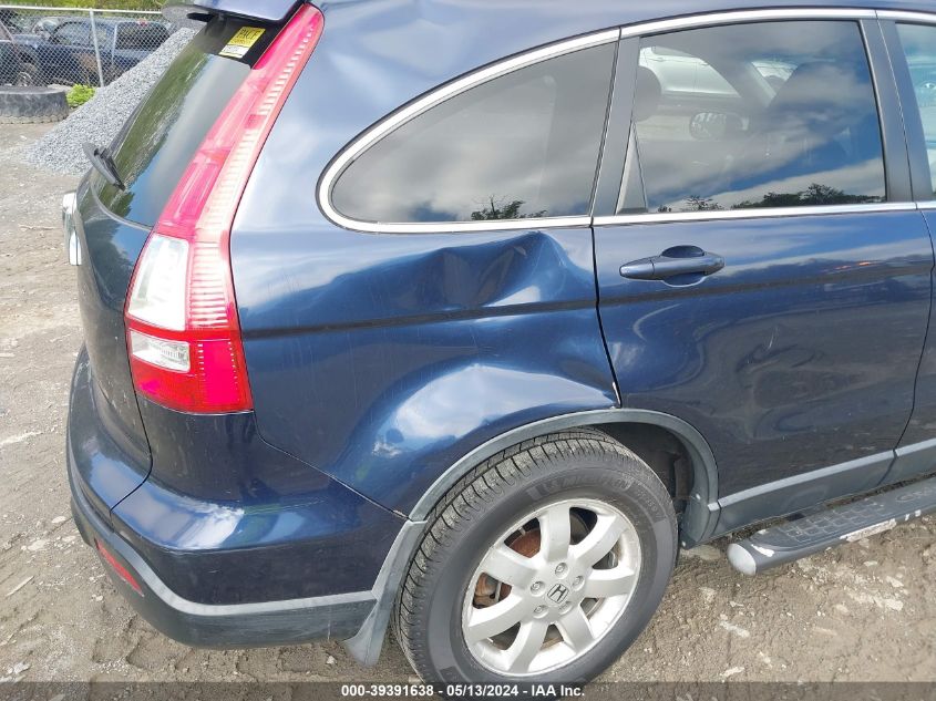 2007 Honda Cr-V Ex-L VIN: JHLRE38787C079277 Lot: 39391638