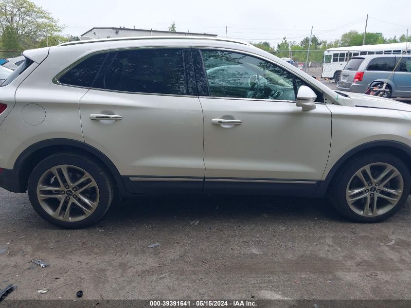 2019 Lincoln Mkc Reserve VIN: 5LMCJ3D94KUL11648 Lot: 39391641