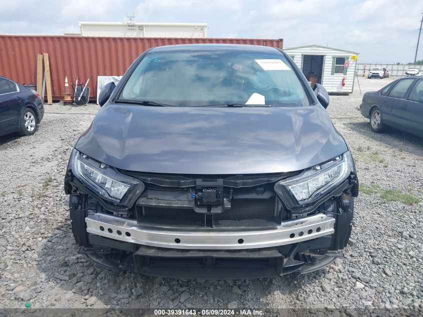 2022 Honda Odyssey Ex-L VIN: 5FNRL6H77NB049949 Lot: 39391643