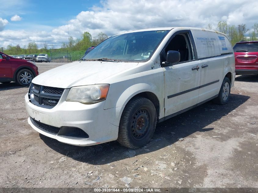 2012 Ram Cargo C/V VIN: 2C4RDGAG0CR269481 Lot: 39391644