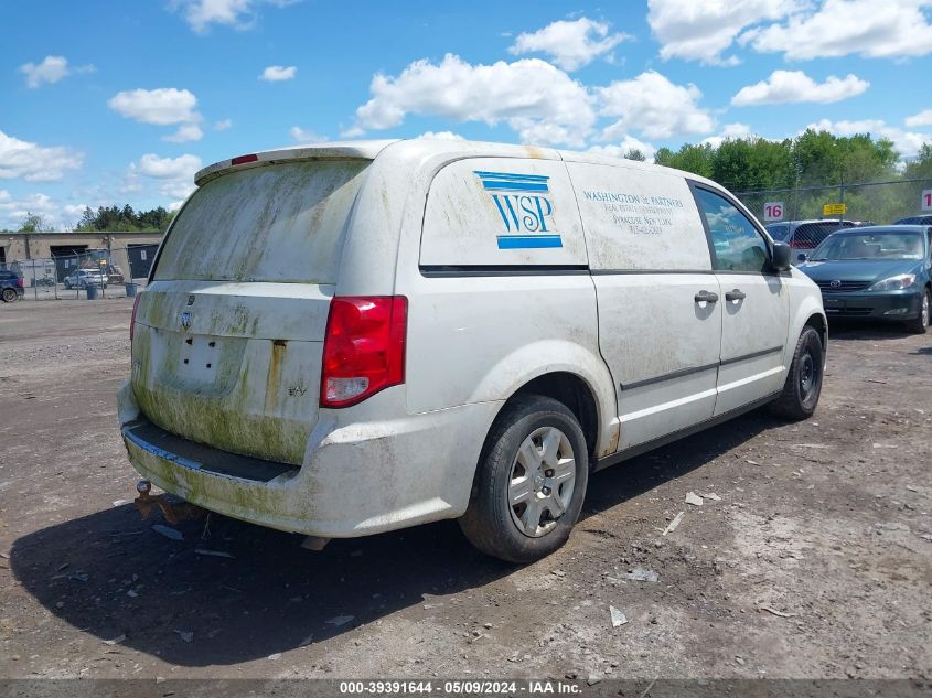 2012 Ram Cargo C/V VIN: 2C4RDGAG0CR269481 Lot: 39391644