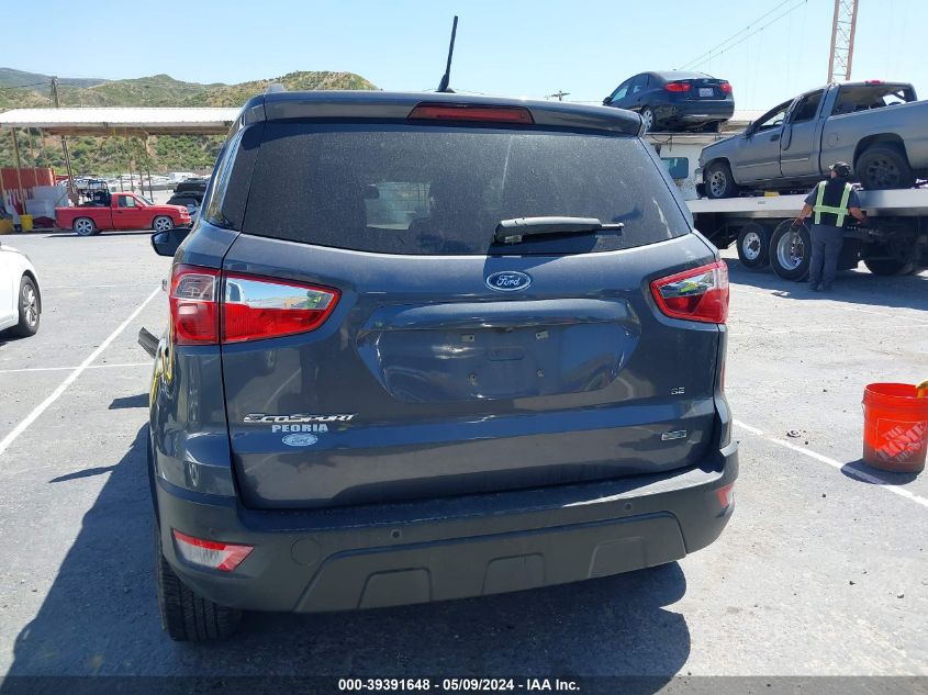 2019 Ford Ecosport Se VIN: MAJ3S2GE4KC308011 Lot: 39391648