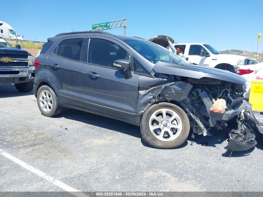 2019 Ford Ecosport Se VIN: MAJ3S2GE4KC308011 Lot: 39391648