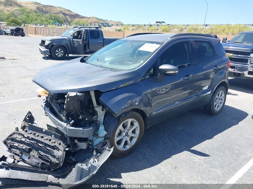 VIN MAJ3S2GE4KC308011 2019 FORD ECOSPORT SE