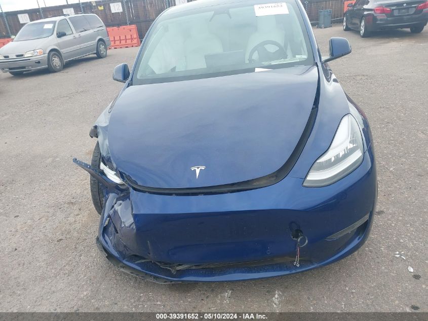 2021 TESLA MODEL Y - 5YJYGDEE7MF076008