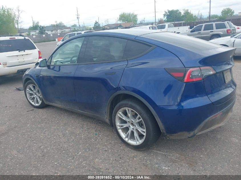 2021 TESLA MODEL Y - 5YJYGDEE7MF076008